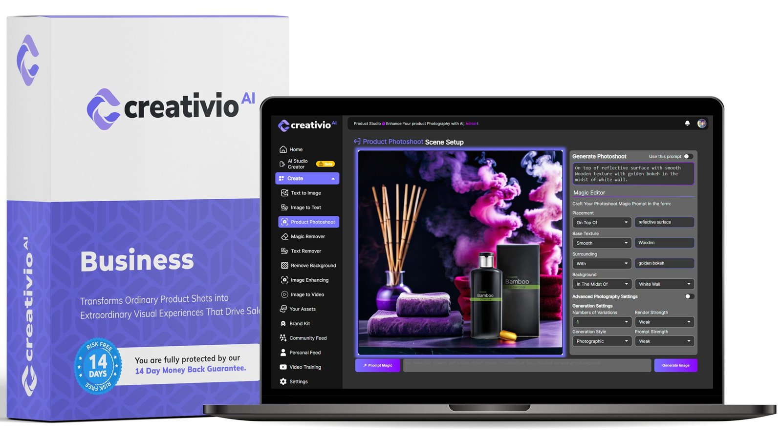CreativioAI Full Access: Business, Pro, Animation & Agency